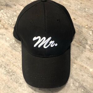 BASEBALL HAT Mr, Black